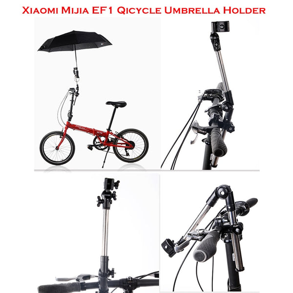 Umbrella Stands for Mini Foldable Xiaomi Smart Electric Scooter EF1 Mijia Qicycle E-Bike Scooters Umbrella Holder Rain Gear Tool - ecommuterscooter