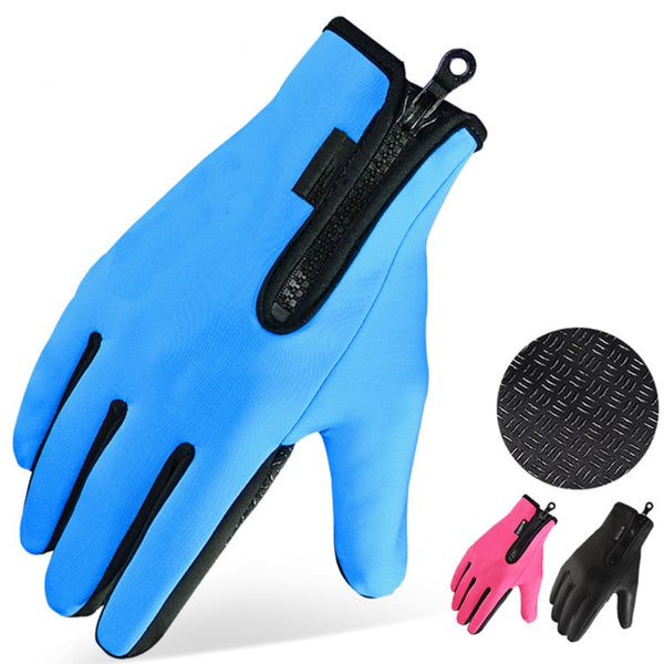 Outdoor Sport Warm Gloves for Xiaomi Mijia M365 Electric Scooter QicycleEF1 Bike Cycling Gloves Touch Screen Full Finger Gloves - ecommuterscooter