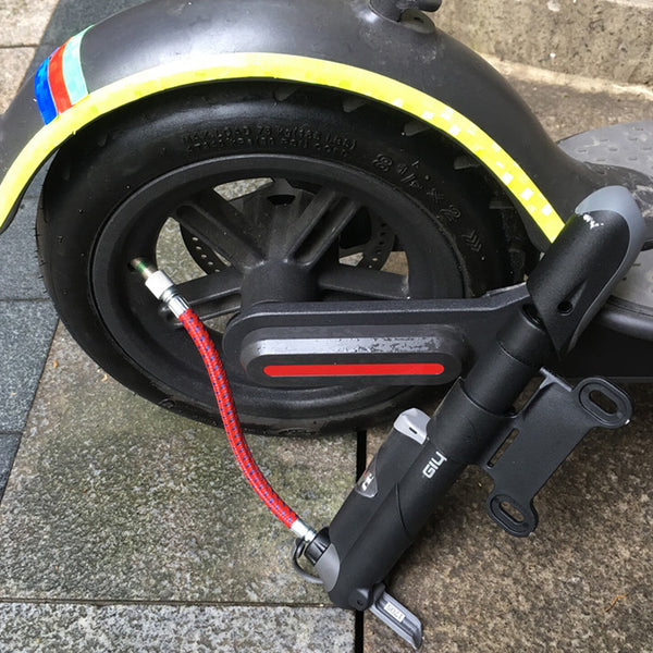 Mini Portable Xiaomi Mijia M356 Electric Scooter Skateboard Cycling Air Pump Tire Inflator for Xiaomi Ninebot Pro Tyres Air Pump - ecommuterscooter