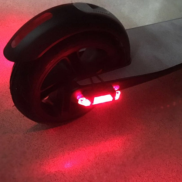 Xiaomi Mijia M365 Electric Scooter Skateboard Warning Rear Tail Flashlight Lamp USB Night Cycling Safety Light Torch Replacement - ecommuterscooter