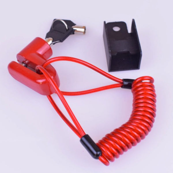 Anti-Theft Disc Brakes Lock with Steel Wire for Electric Scooters - ecommuterscooter