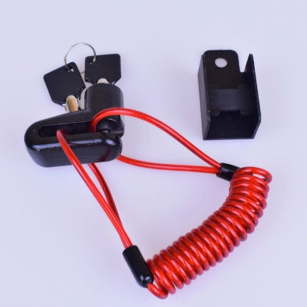 Anti-Theft Disc Brakes Lock with Steel Wire for Electric Scooters - ecommuterscooter