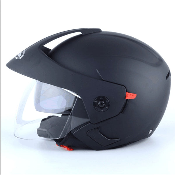 Nuoman Motorcycle Helmets Electric Bicycle Helmet Open Face Dual Lens Visors Men Women Summer Scooter Motorbike Moto Bike Helmet - ecommuterscooter
