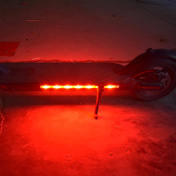 Warning LED Strip Flashlight Bar Lamp for Xiaomi Mijia M365 Electric Scooter Skateboard Night Cycling Safety Decorative Light - ecommuterscooter