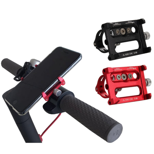 Xiaomi Mijia M365 Electric Scooter Phone Holder for Xiaomi Scooter Ninebot Kickscooter Qicycle Ef1 E Bike CNC Alloy Anti-Slip - ecommuterscooter
