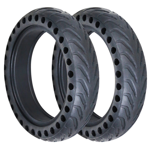 Xiaomi Mijia M365 Electric Scooter Skateboard Hollow Non-Pneumatic Solid Tyres Damping Tires For Front Rear Wheel Durable - ecommuterscooter