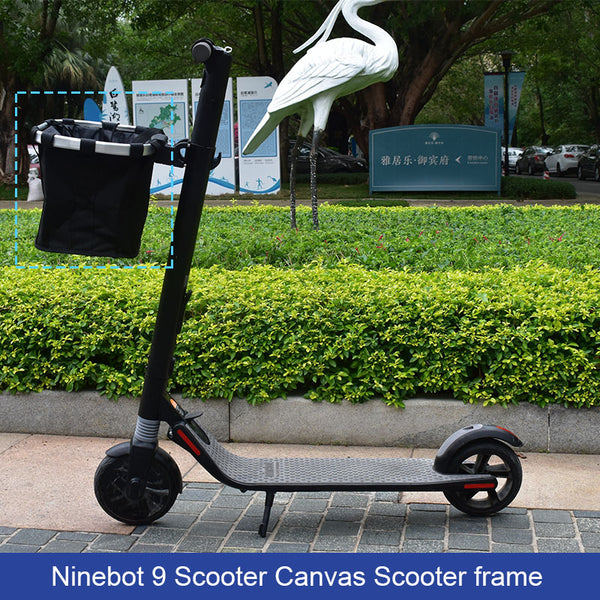 Ninebot Nine Electric Scooter Frame Baskets Shopping Carts Canvas Carts Baskets Vegetable Baskets - ecommuterscooter