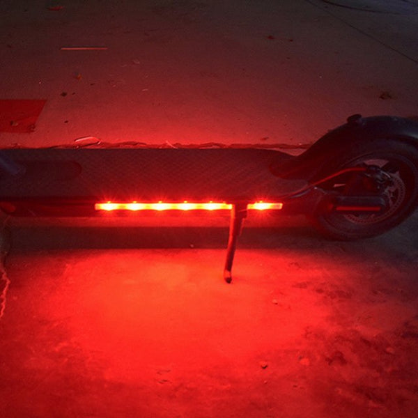 Warning LED Strip Flashlight Bar Lamp for Xiaomi Mijia M365 Electric Scooter Skateboard Night Cycling Safety Decorative Light - ecommuterscooter
